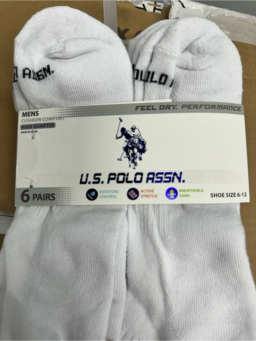 U.S. Polo Assn. breathable athletic